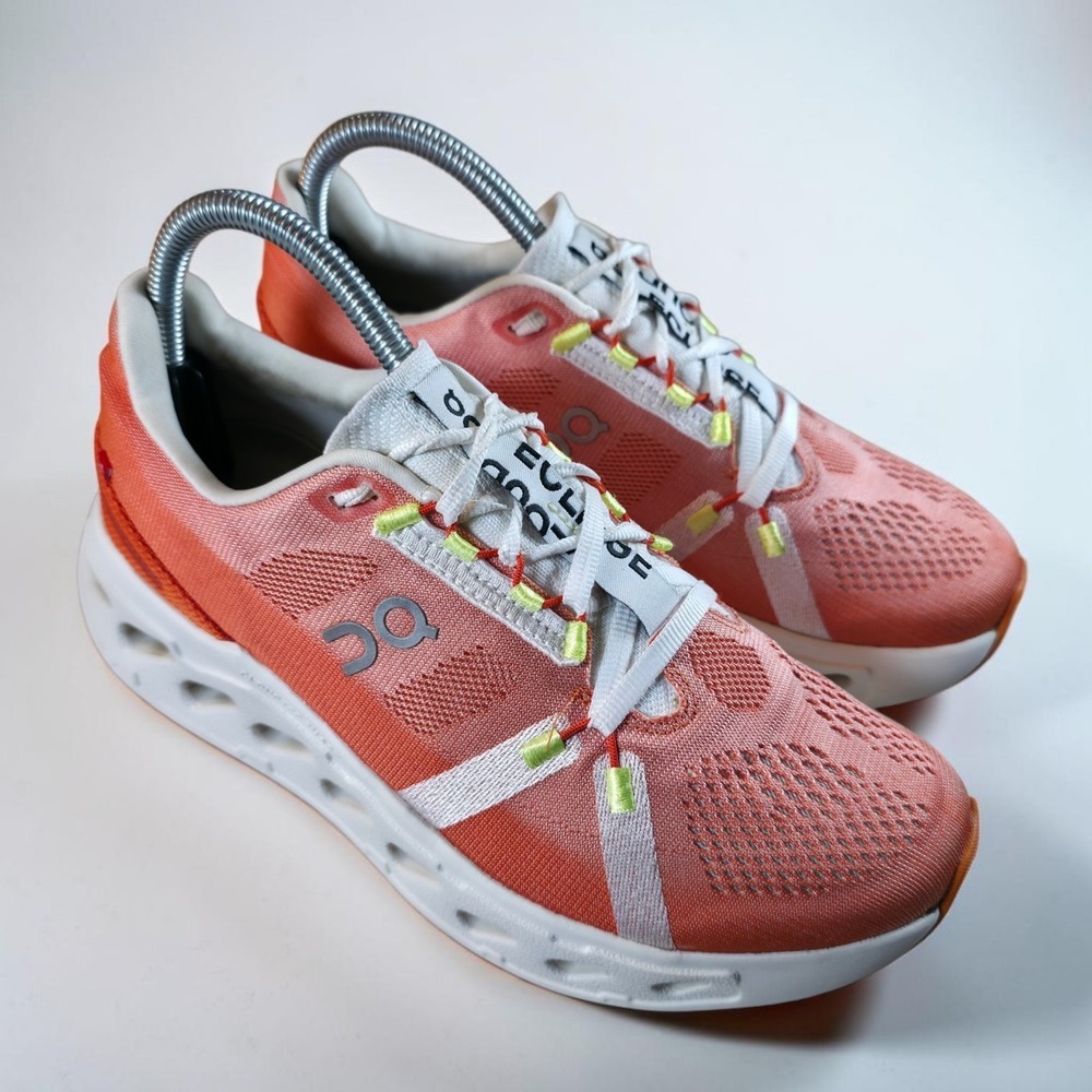 Women's On Cloudeclipse Flame Ivory 8 B Running Shoes Sneakers *Barely Worn.